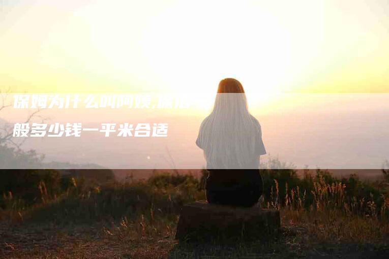 保姆为什么叫阿姨,保洁一般多少钱一平米合适