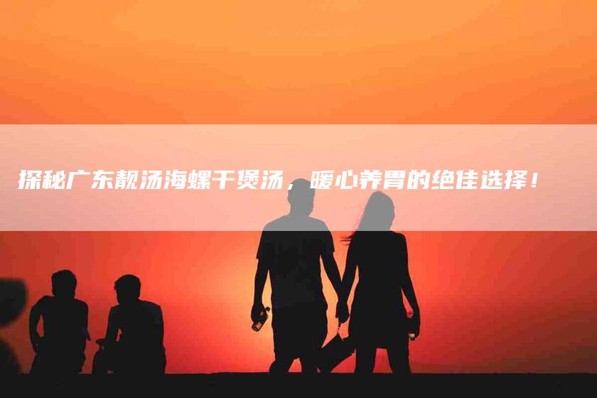 探秘广东靓汤海螺干煲汤，暖心养胃的绝佳选择！-家政服务网