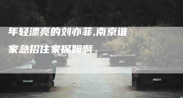 年轻漂亮的刘亦菲,南京谁家急招住家保姆啊-家政服务网