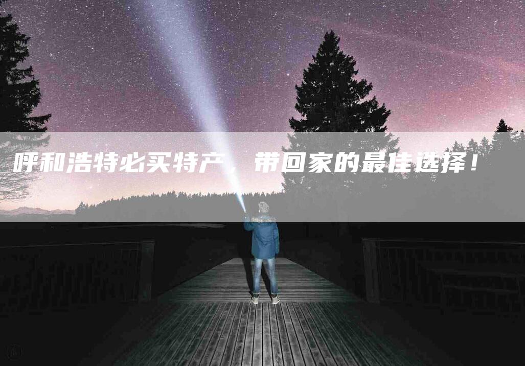 呼和浩特必买特产，带回家的最佳选择！-家政服务网