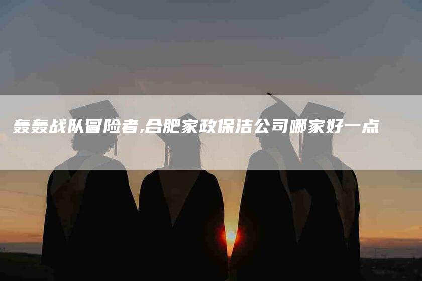 轰轰战队冒险者,合肥家政保洁公司哪家好一点-家政服务网