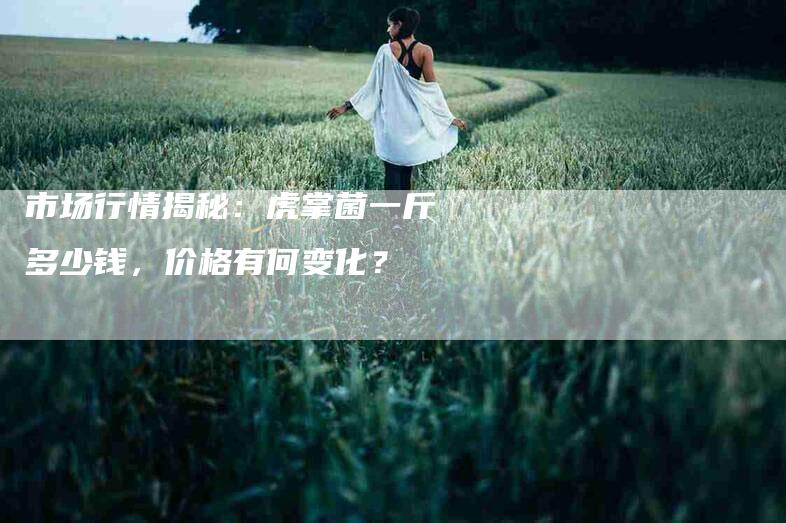 市场行情揭秘：虎掌菌一斤多少钱，价格有何变化？